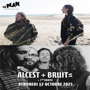 Affiche de Alcest + Bruit =