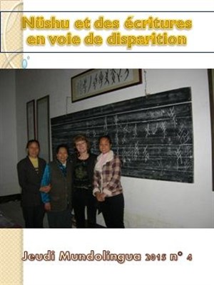 Affiche de Nüshu et des écritures en voie de disparition