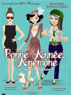 Affiche de Bonne Année, Anémone