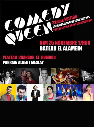 Affiche de Comedy Queen | 32ème édition
