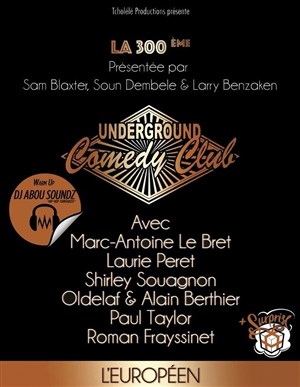 Affiche de Underground Comedy Club - La 300 ème