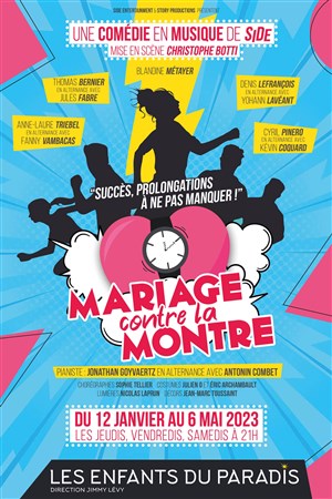 Affiche de Mariage contre la montre
