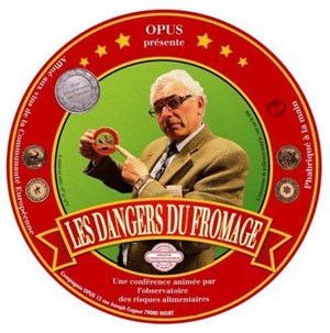 Affiche de Les dangers du fromage