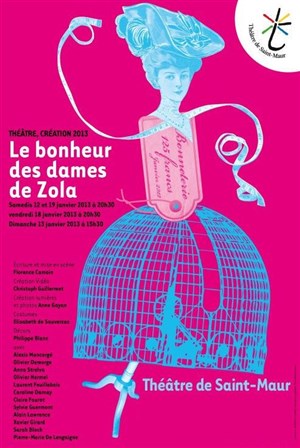 Affiche de Le bonheur des dames de Zola