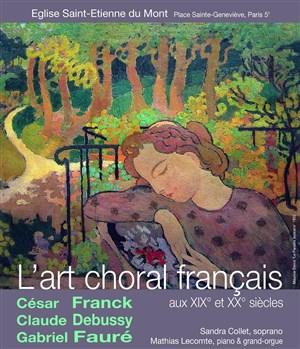 Affiche de L'art choral français aux XIXème et XXème siècles