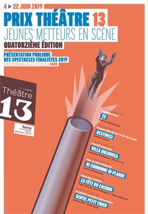 Affiche de La fête du cochon | Prix Théâtre 13, Jeunes metteurs en scène 2019