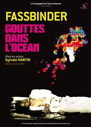 Affiche de Gouttes dans l'océan