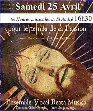 Affiche de Concert pour le Temps de la Passion