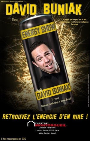 Affiche de David Buniak dans Energy show