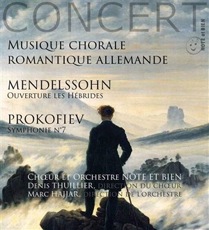 Affiche de Note et Bien - Concert de Printemps