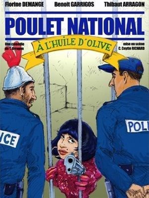 Affiche de Poulet National à l'Huile d'Olive