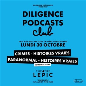Affiche de Diligence Podcast Club : Thème Investigations