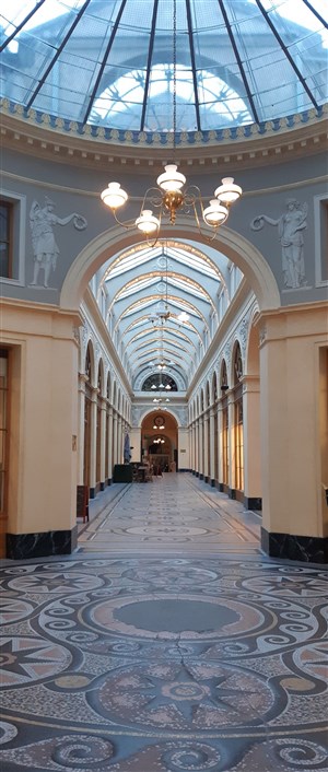 Affiche de Balade commentée : Les passages couverts du quartier du Palais Royal | par Gilles Henry