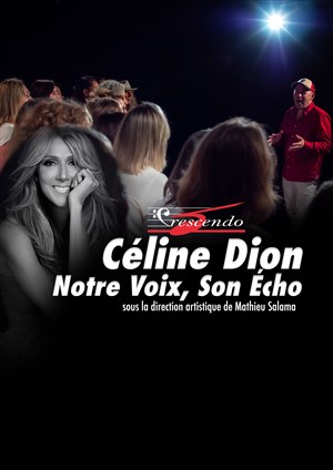 Affiche de Céline Dion, notre voix son écho