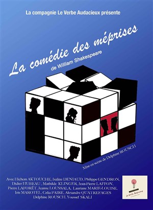 Affiche de La comédie des méprises