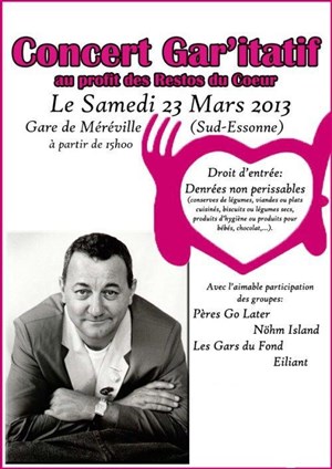 Affiche de Concert de Rock Français