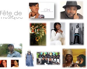 Affiche de La Librairie-Galerie Congo fête la musique !