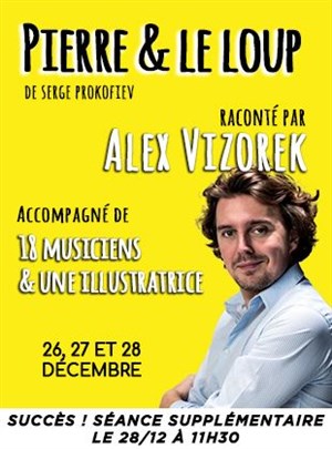 Affiche de Pierre et le loup | avec Alex Vizorek
