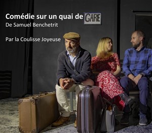 Affiche de Comédie sur un quai de gare