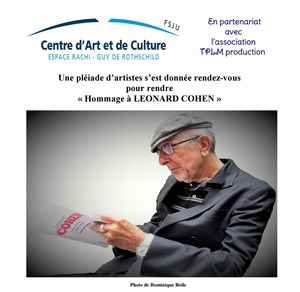 Affiche de Hommage à Léonard Cohen