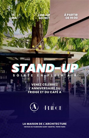 Affiche de Le Fridge x Le Café A