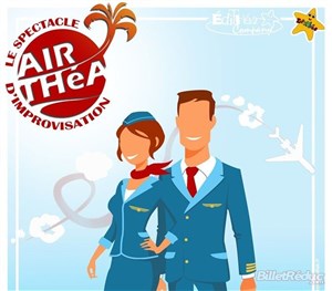 Affiche de Air Théa, le spectacle d'improvisation