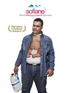 Affiche de Sofiane dans Rire entretient la jeunesse de votre corps