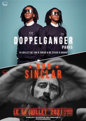 Affiche de Bob Sinclar + Doppelganger