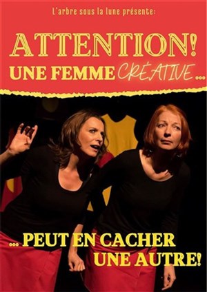 Affiche de L'arbre sous la lune dans Attention une femme créative peut en cacher une autre