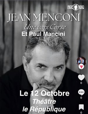 Jean Menconi : Une voix corse
