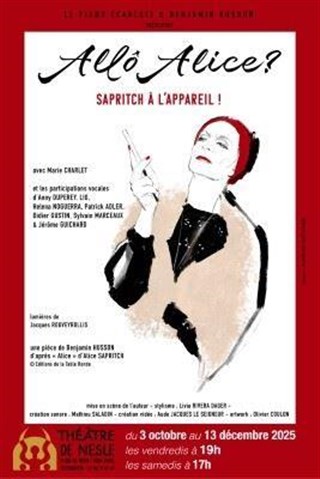 Event Allô Alice ? Sapritch à l'appareil ! Cover Image