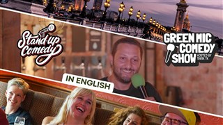 Event Green Mic Comedy Cover Image