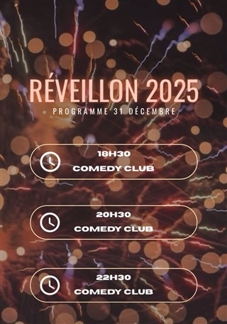 Event Comédie Club | Spécial réveillon du Nouvel-An Cover Image