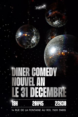 Event Diner Comedy, Réveillon Saint-Sylvestre Nouvel an Cover Image