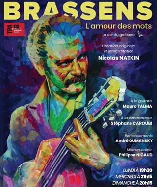 Event Brassens l'amour des mots Cover Image