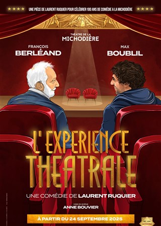 Event L'Expérience théâtrale | avec François Berléand et Max Boublil Cover Image