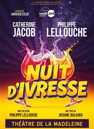 Event Nuit d'Ivresse | avec Catherine Jacob et Philippe Lellouche Cover Image