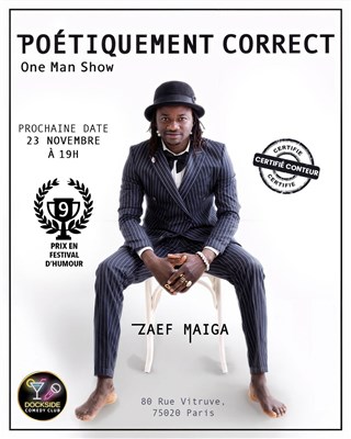 Event Zaef Maiga dans Poétiquement correct Cover Image