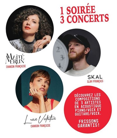 Photo Une soirée, 3 concerts