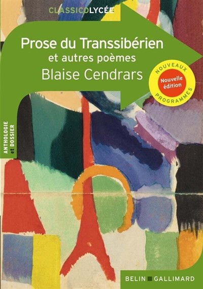 Photo Prose du transsibérien et autres poèmes de Blaise Cendrars