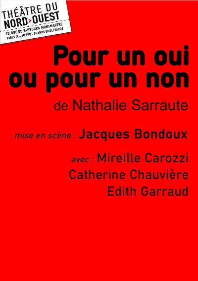 Photo Pour un oui ou pour un non