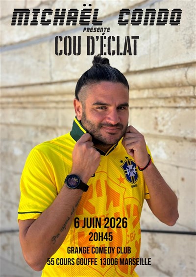 Photo Michael Condo dans Cou d'éclat