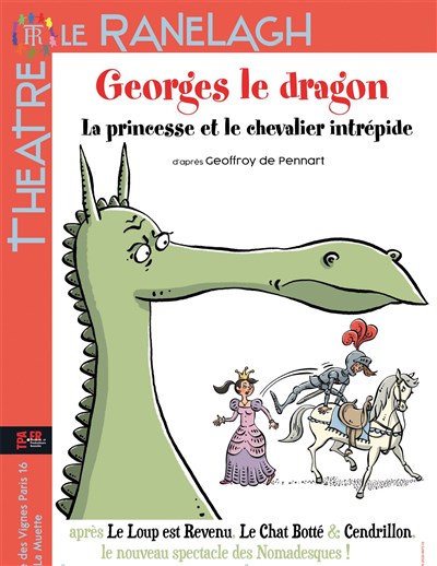 Photo Georges le Dragon, la princesse et le chevalier intrépide