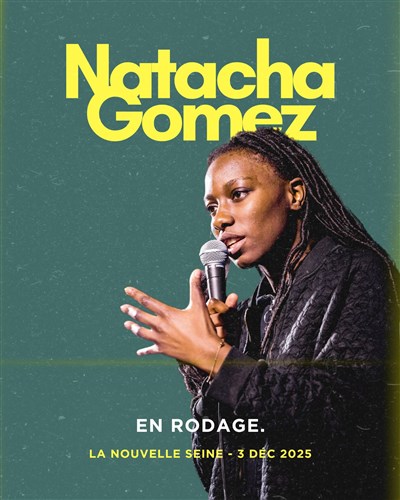 Photo Natacha Gomez en rodage