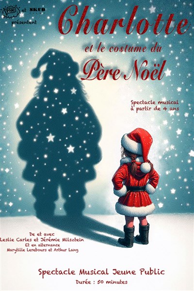 Photo Charlotte et le costume du Père Noël