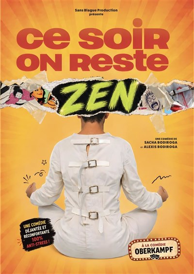 Photo Ce soir on reste zen