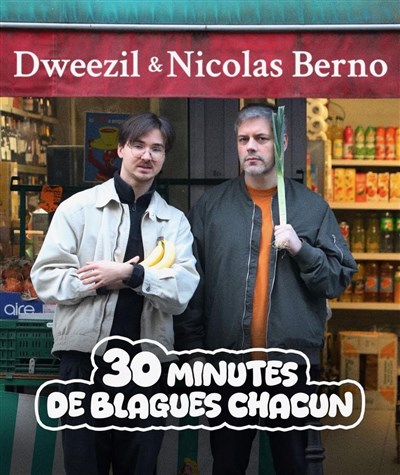 Photo Dweezil & Nicolas Berno : 30 minutes de blagues chacun