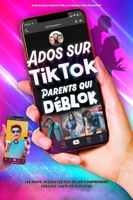 Photo Ados sur Tiktok, parents qui Déblok