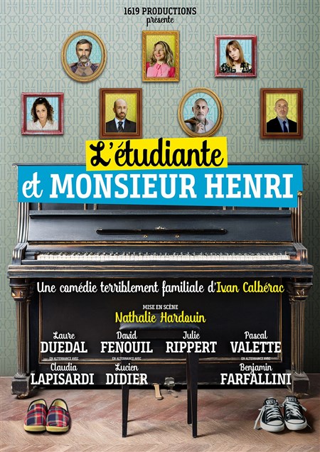 Photo L'étudiante et monsieur Henri