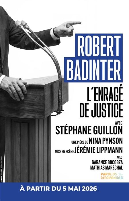 Photo Robert Badinter | avec Stéphane Guillon
